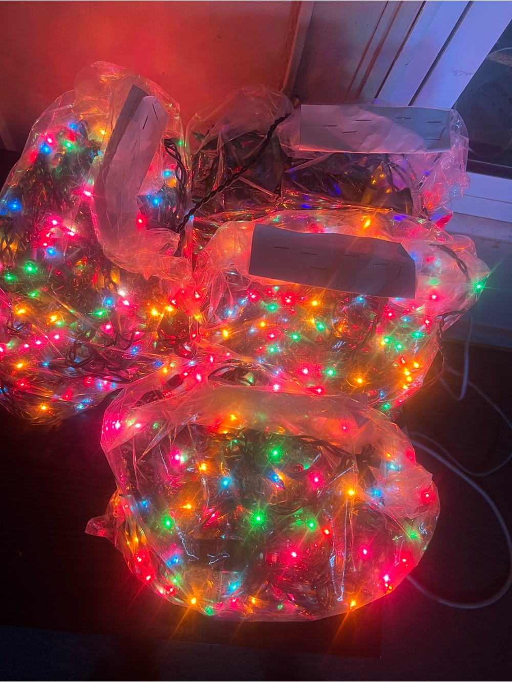 Multicolor LED String Lights for Home Parties